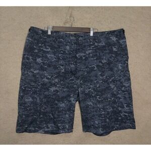 Rothco BDU Digital Camo Cargo Shorts Mens 2XL XXL Reg Blue Tactical 10" Inseam